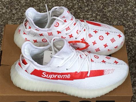 yeezy 350 supreme louis vuitton|yeezy x supreme review.